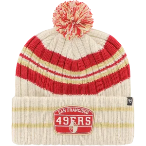 49ers Legacy Hone Patch 47 Cuff Knit