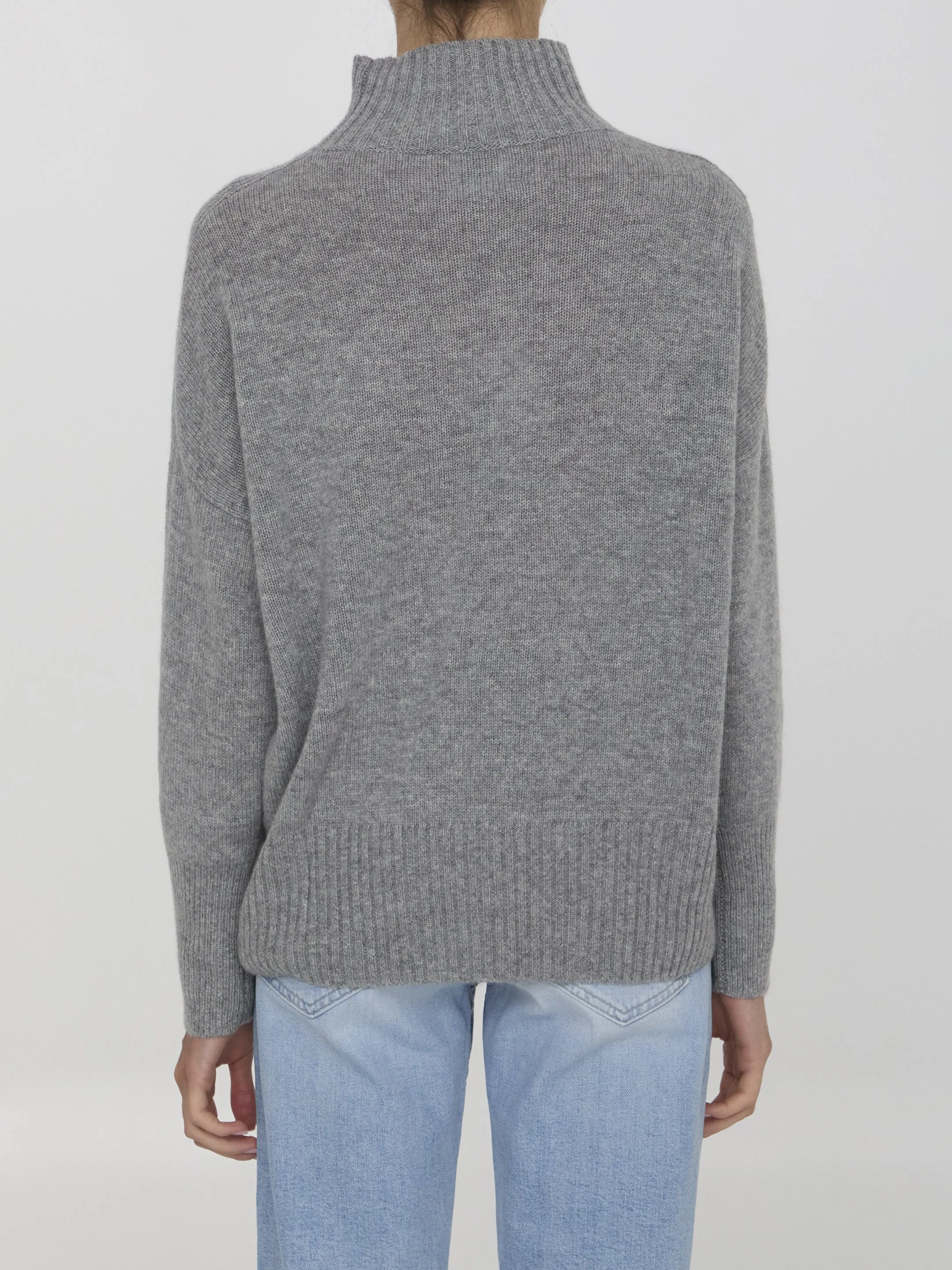 Allude Cashmere Turtleneck Jumper Sweater