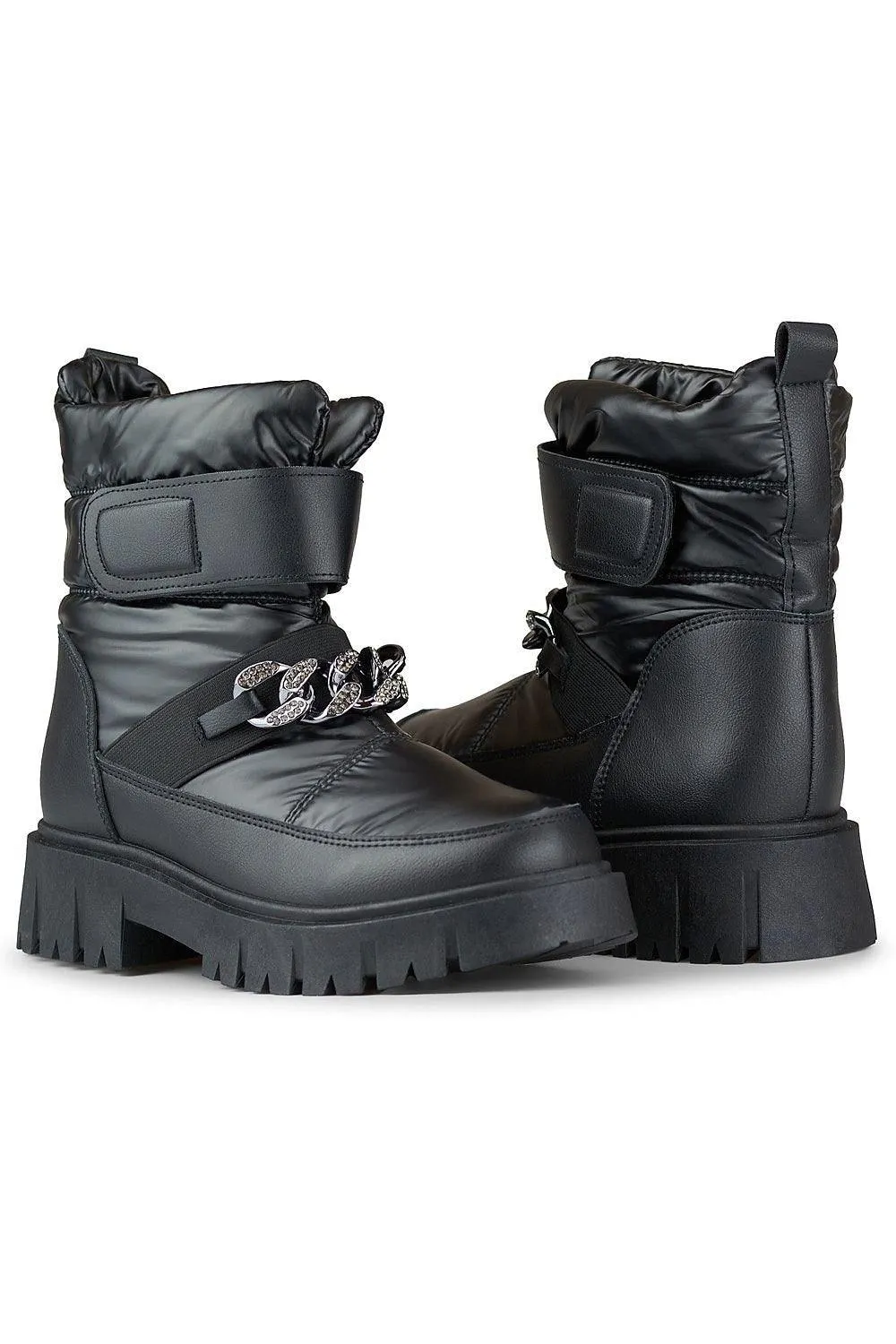 Arctic Chill Velcro Winter Boots for Ultimate Cold Weather Comfort