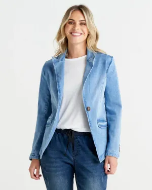 Becki Denim Blazer