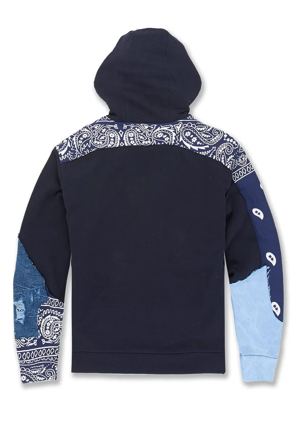 Big Men's Paisley Pullover Hoodie (Colts)