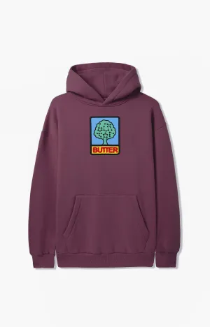 Butter Goods Growth Pullover Hoodies, Wine