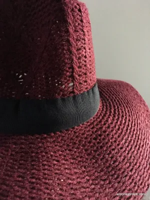 Cable Knit Boho Hat