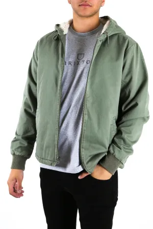 Cali Hooded Sherpa Jacket Sequoia Green