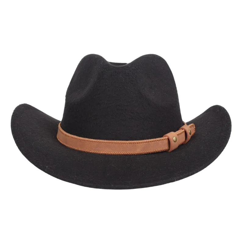 Camel Leather Hat Bands