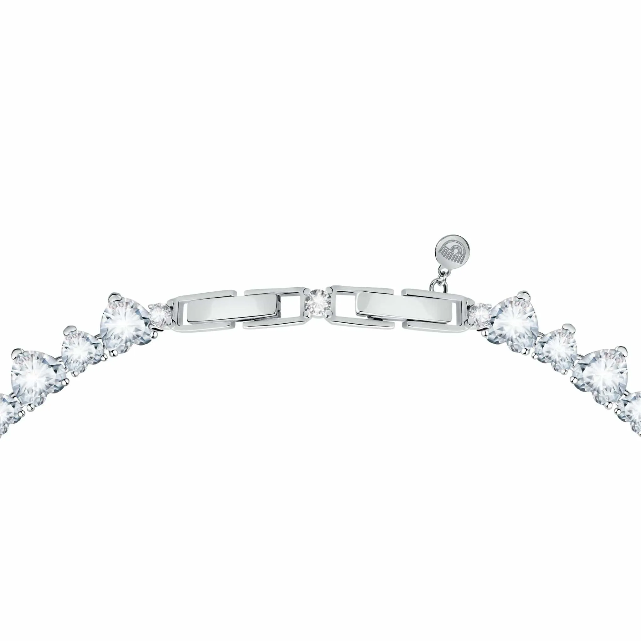 Chiara Ferragni Diamond Heart Silver Necklace