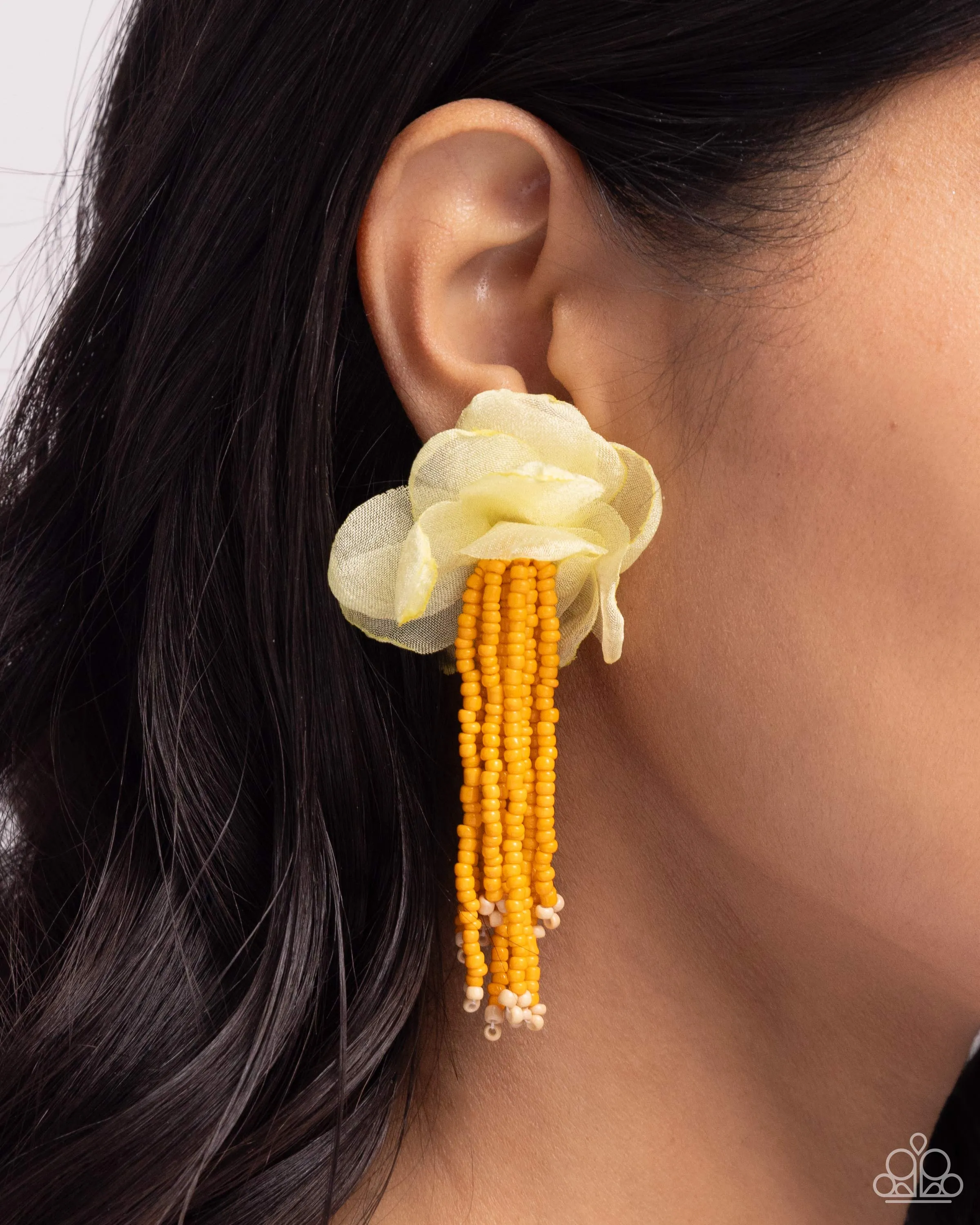 Cinderella Charisma - Orange Earrings