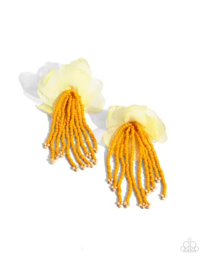 Cinderella Charisma - Orange Earrings