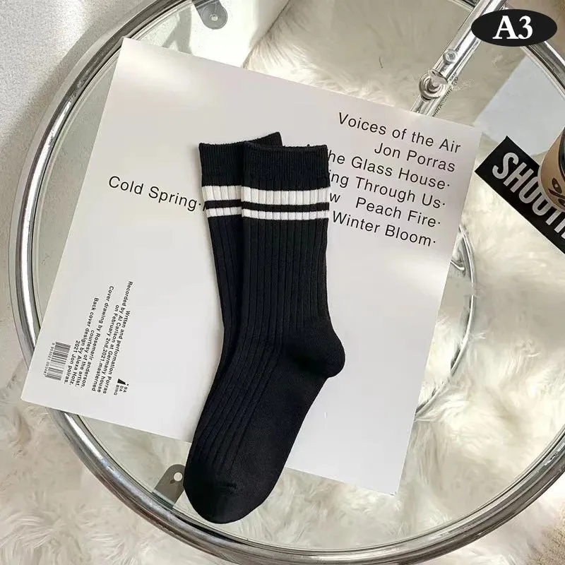 College Style Fashion Socks