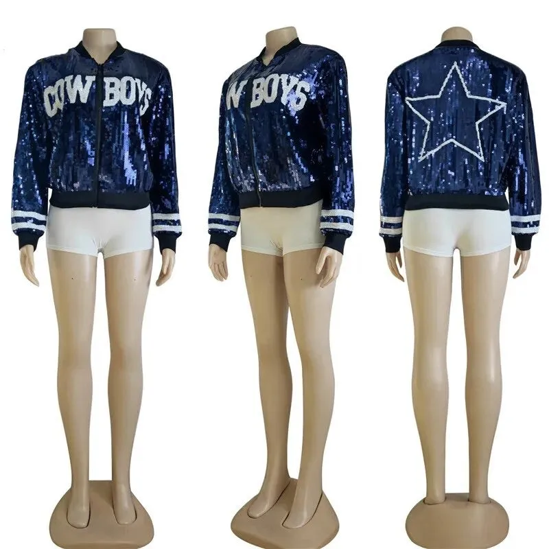 COWBOYS SEQUNCE JACKET