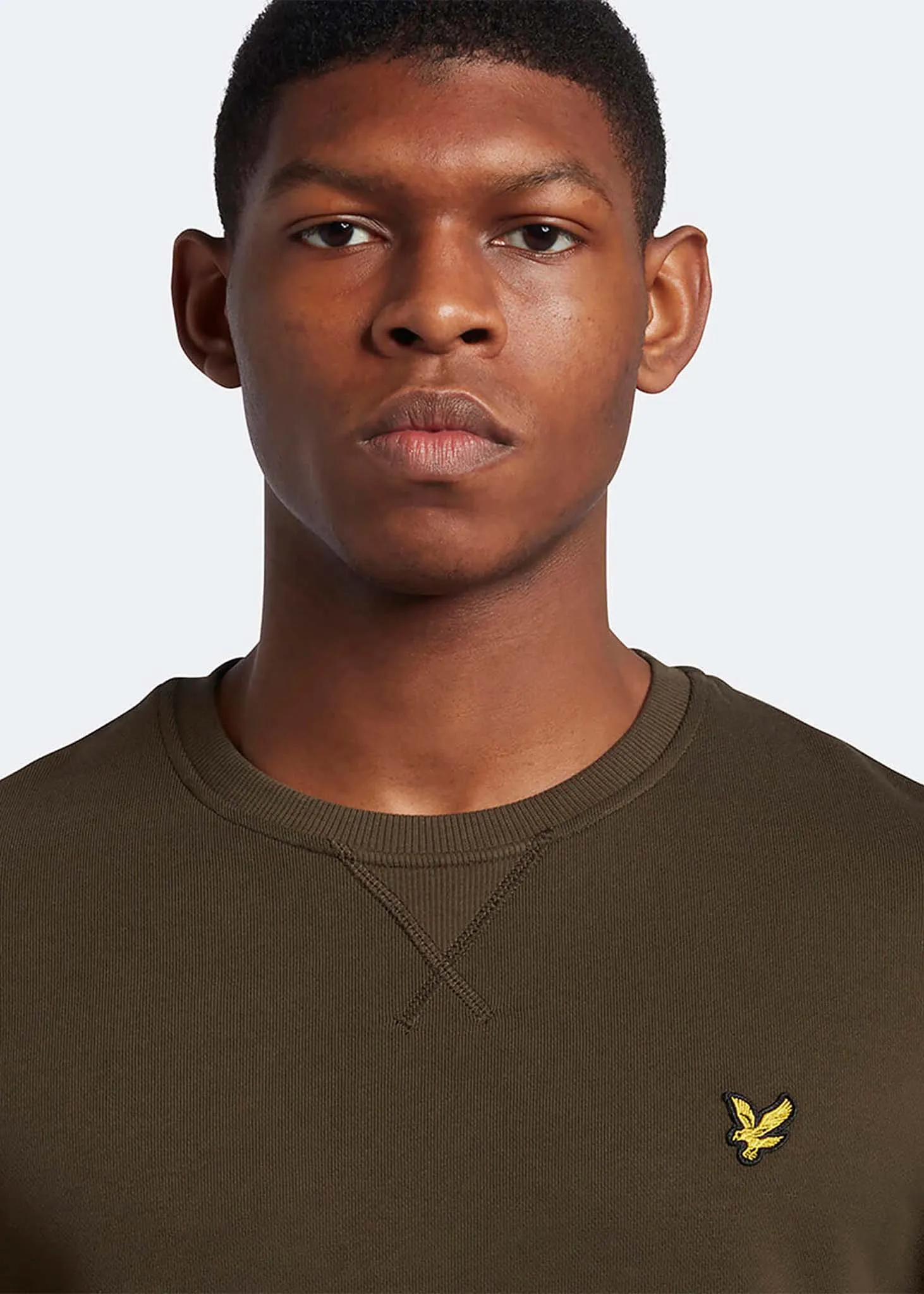 Crew neck sweatshirt - olive