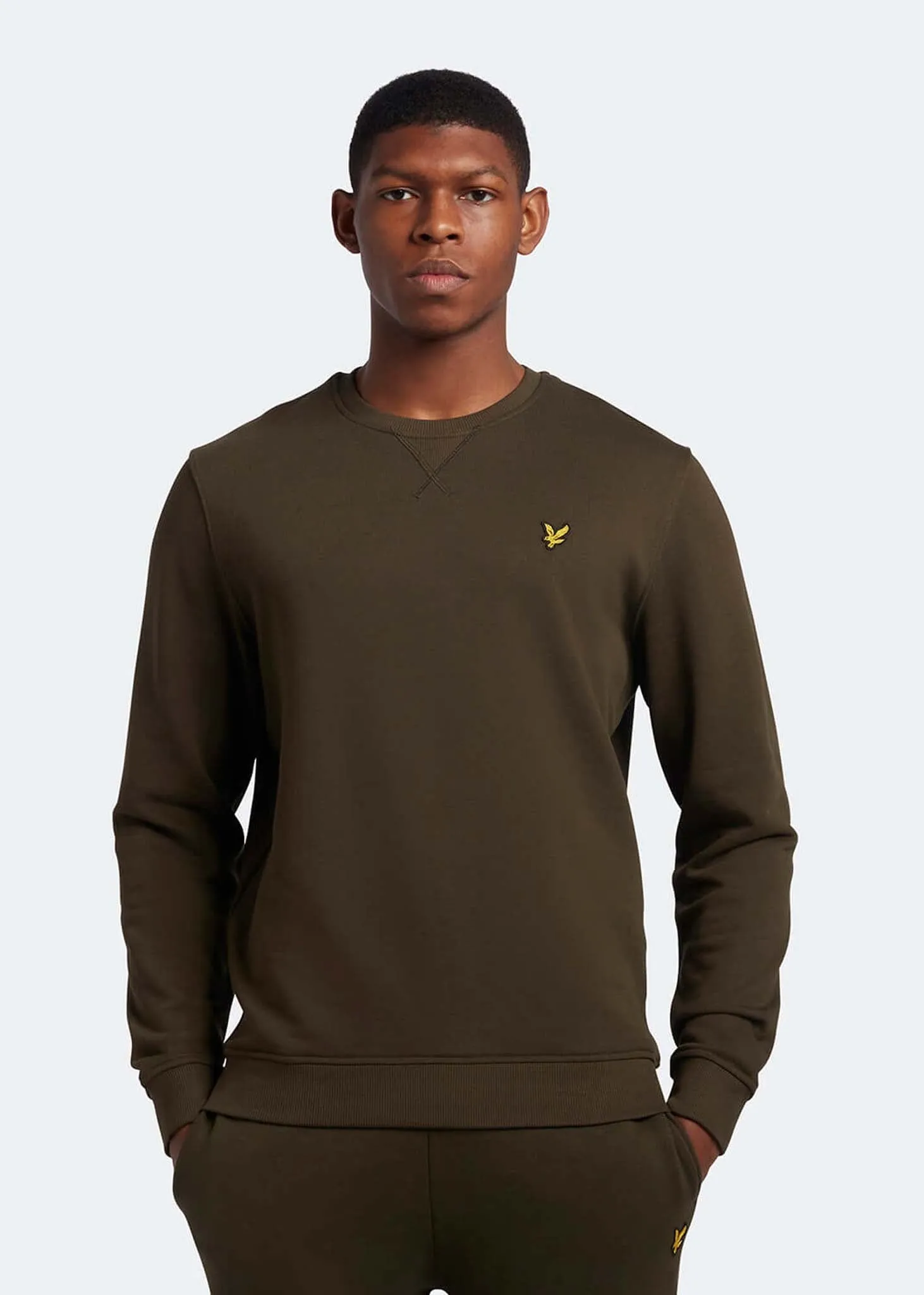 Crew neck sweatshirt - olive