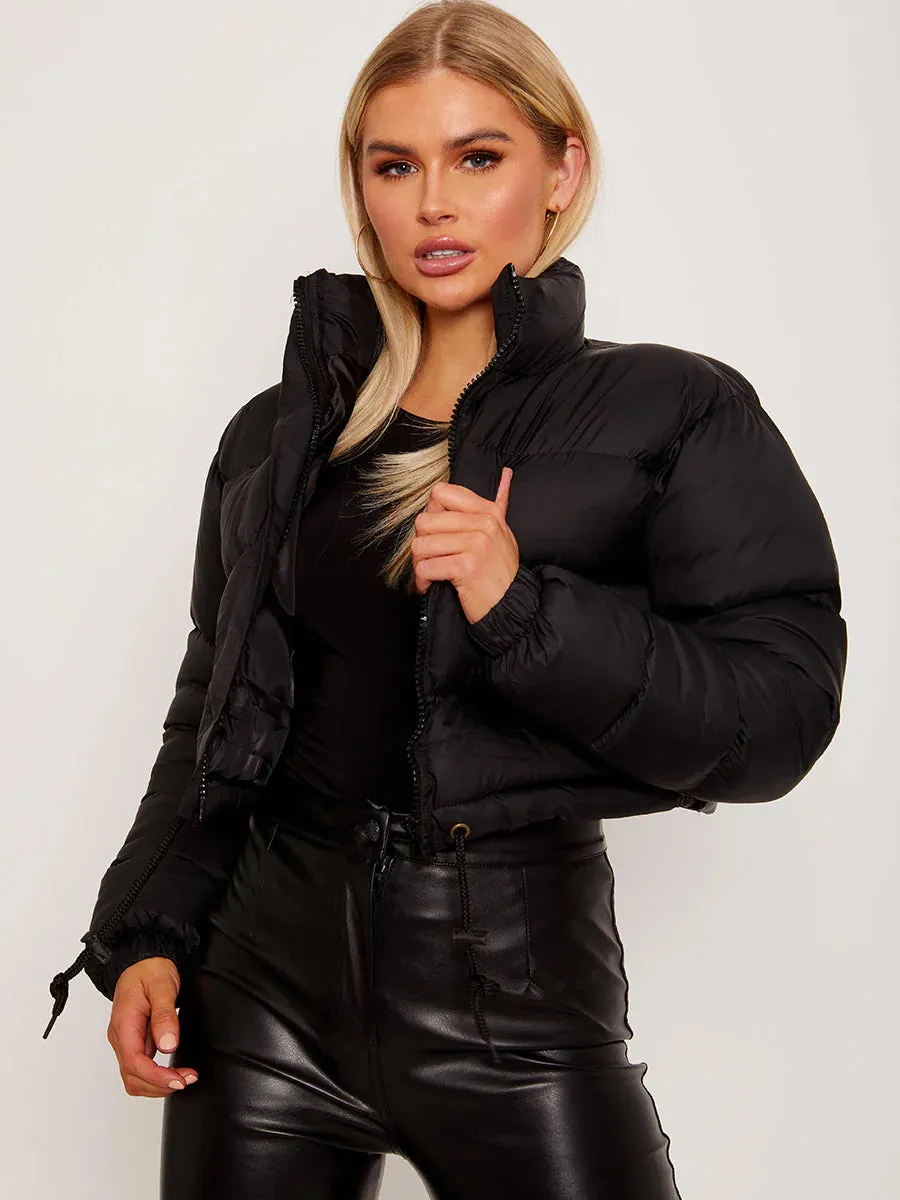 Cropped Puffer Jacket