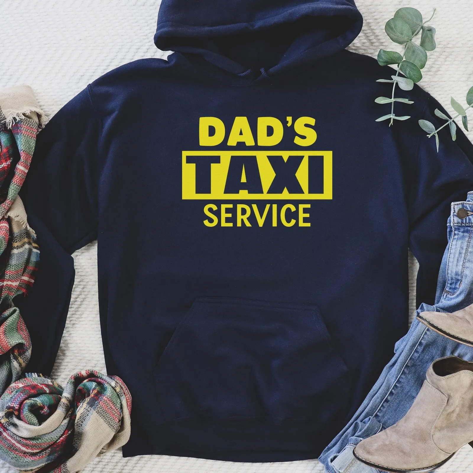 Dads Taxi Service - Mens Hoodie - Dads Hoodie