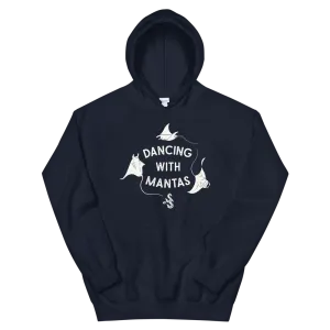 Dancing With Mantas Hoodie - Unisex