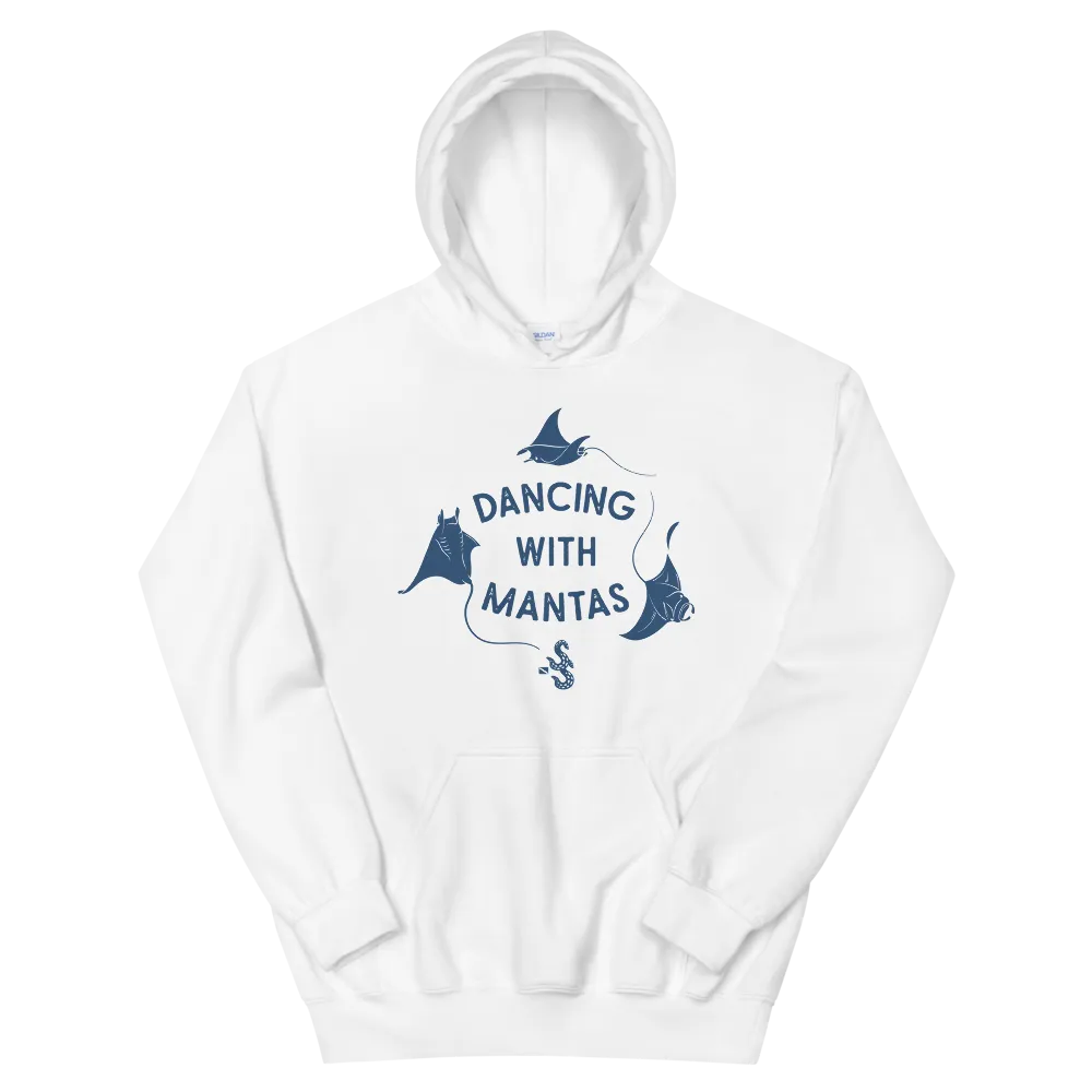 Dancing With Mantas Hoodie - Unisex