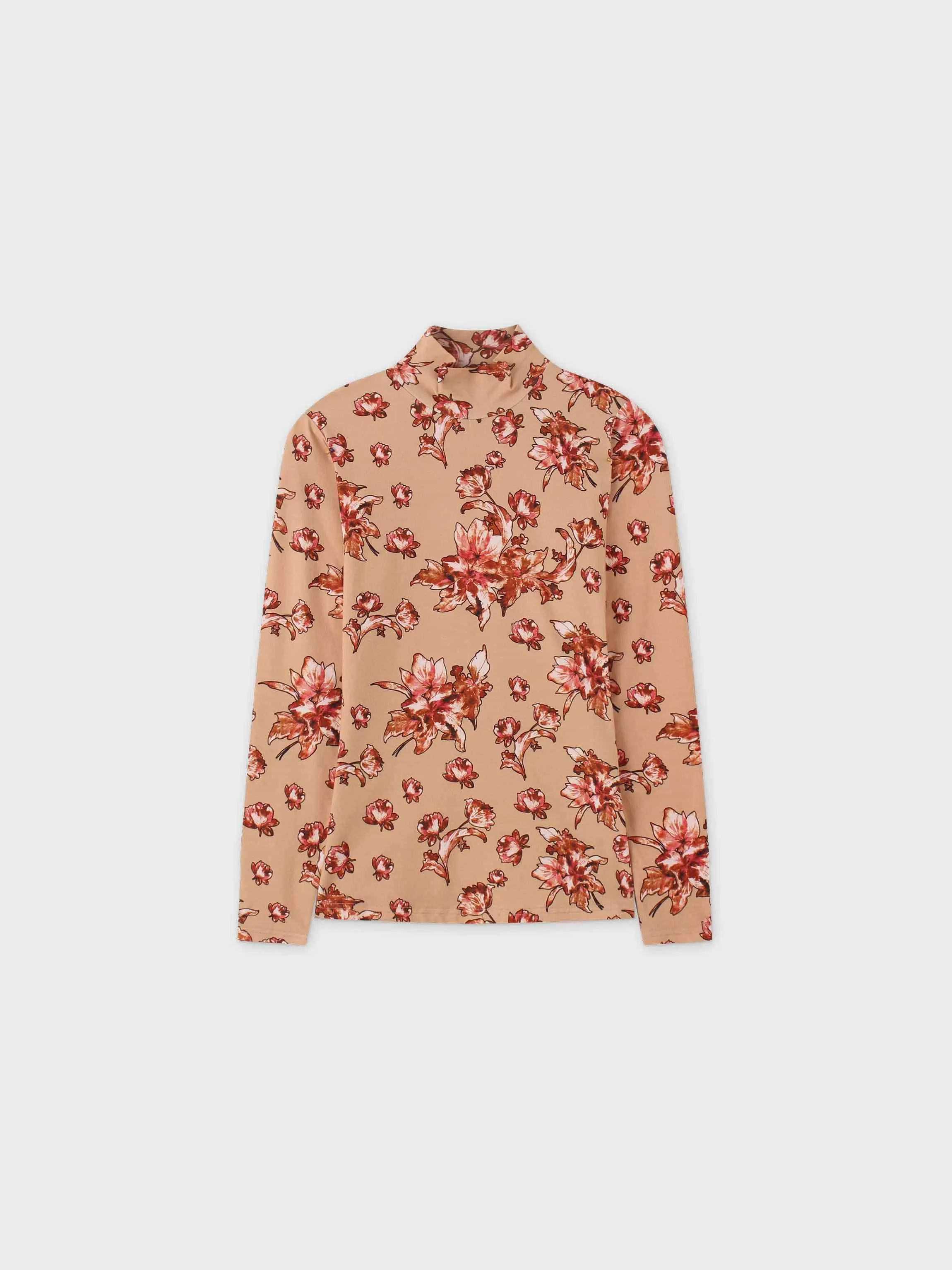 Design Turtleneck-Floral