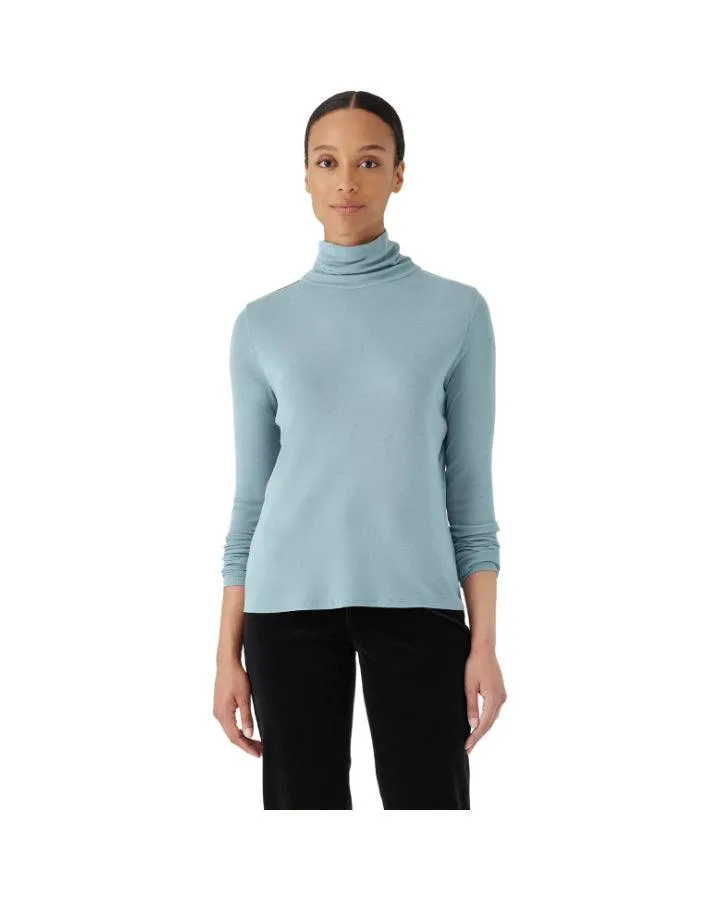 Eileen Fisher Scrunch Neck Pullover