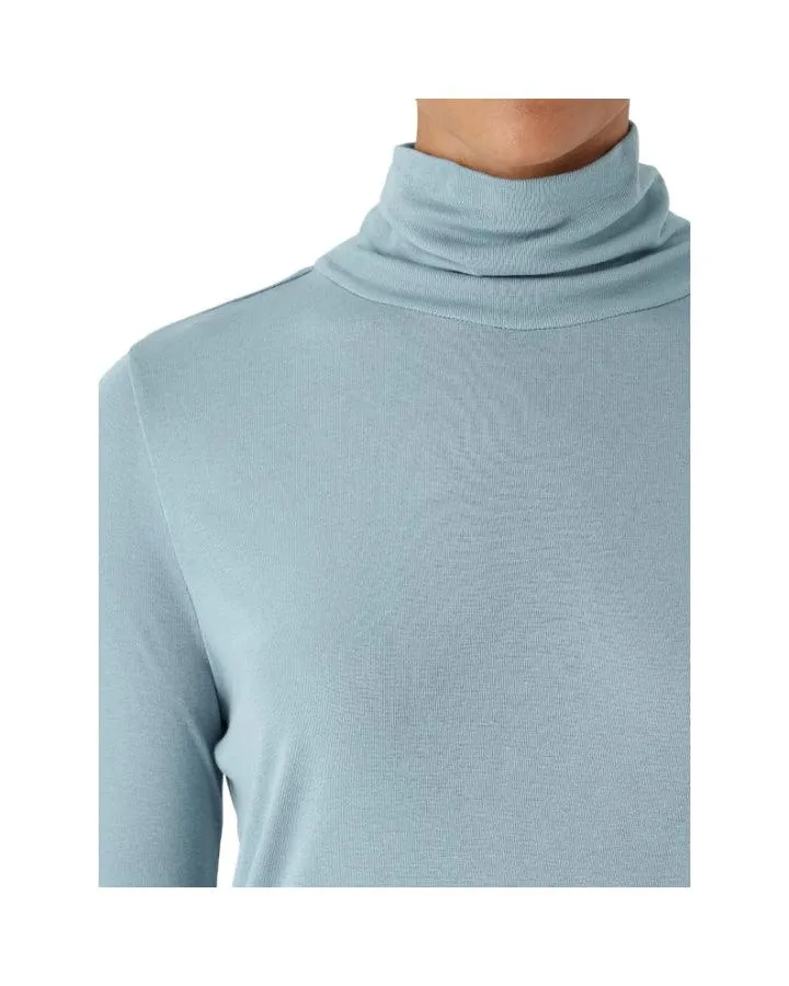 Eileen Fisher Scrunch Neck Pullover