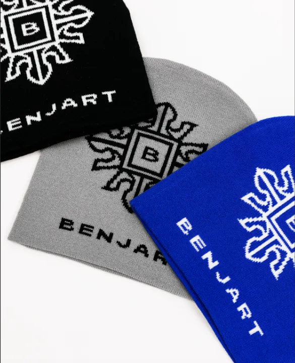 Emblem Beanie - Blue