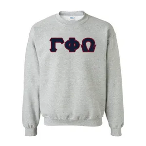 Gamma Phi Omega Standards Crewneck Sweatshirt - G180 - TWILL