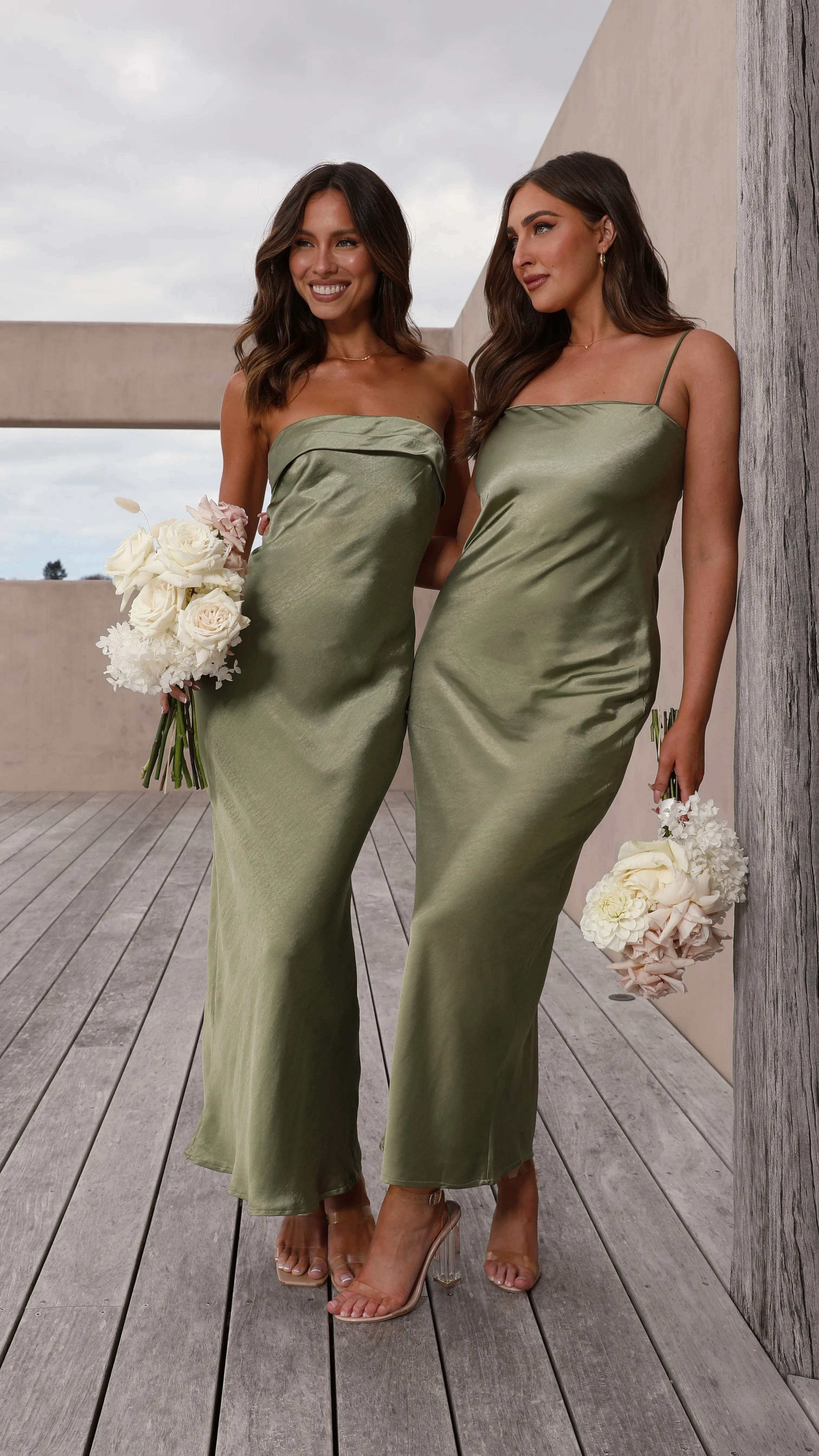 Gisele Maxi Dress - Olive