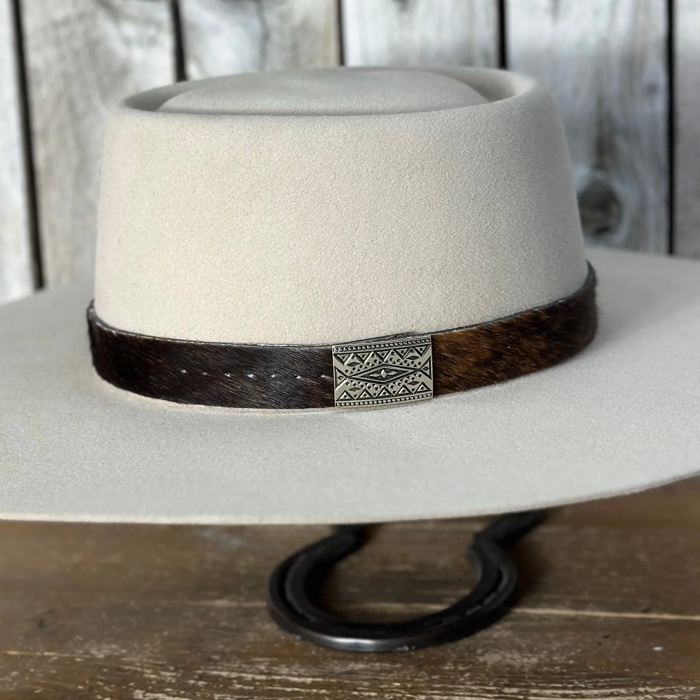 Hat Band | Cow Hide 1" LB-CO Brown