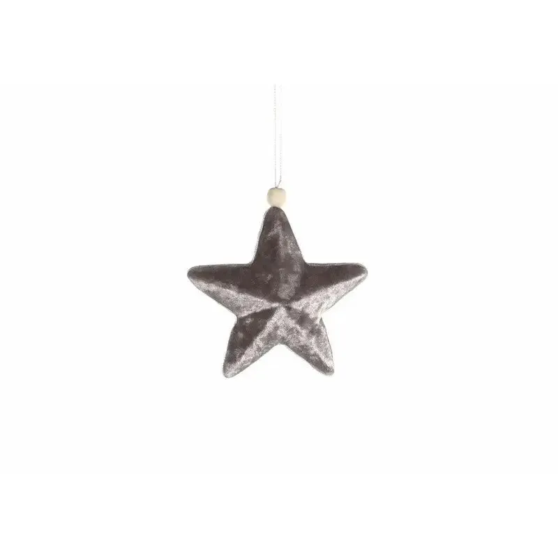 Jingles 15cm Grey Hanging Star