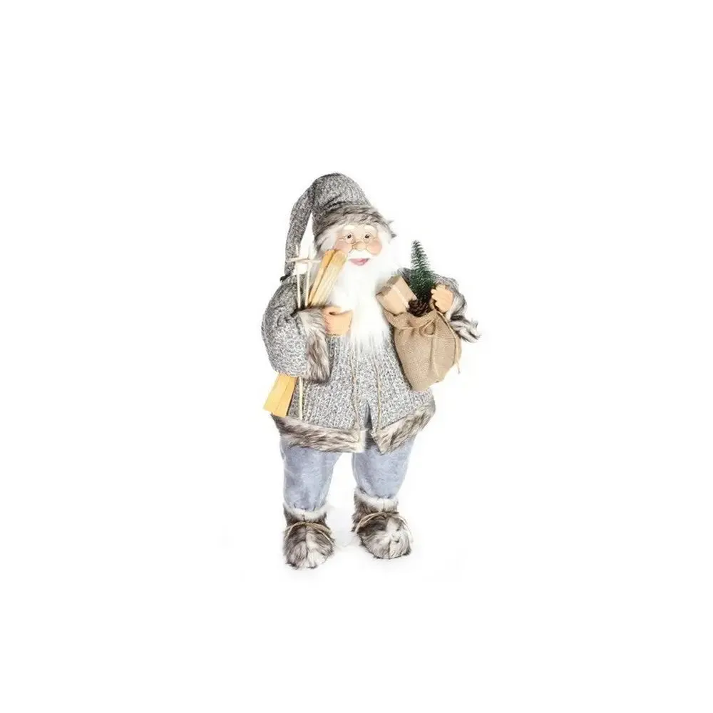 Jingles 60cm Arctic Santa - Grey