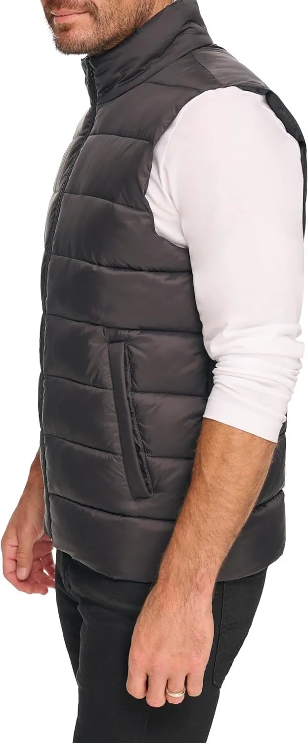 Kenneth Cole Men's Quilted Puffer Styling Lightweight Vest