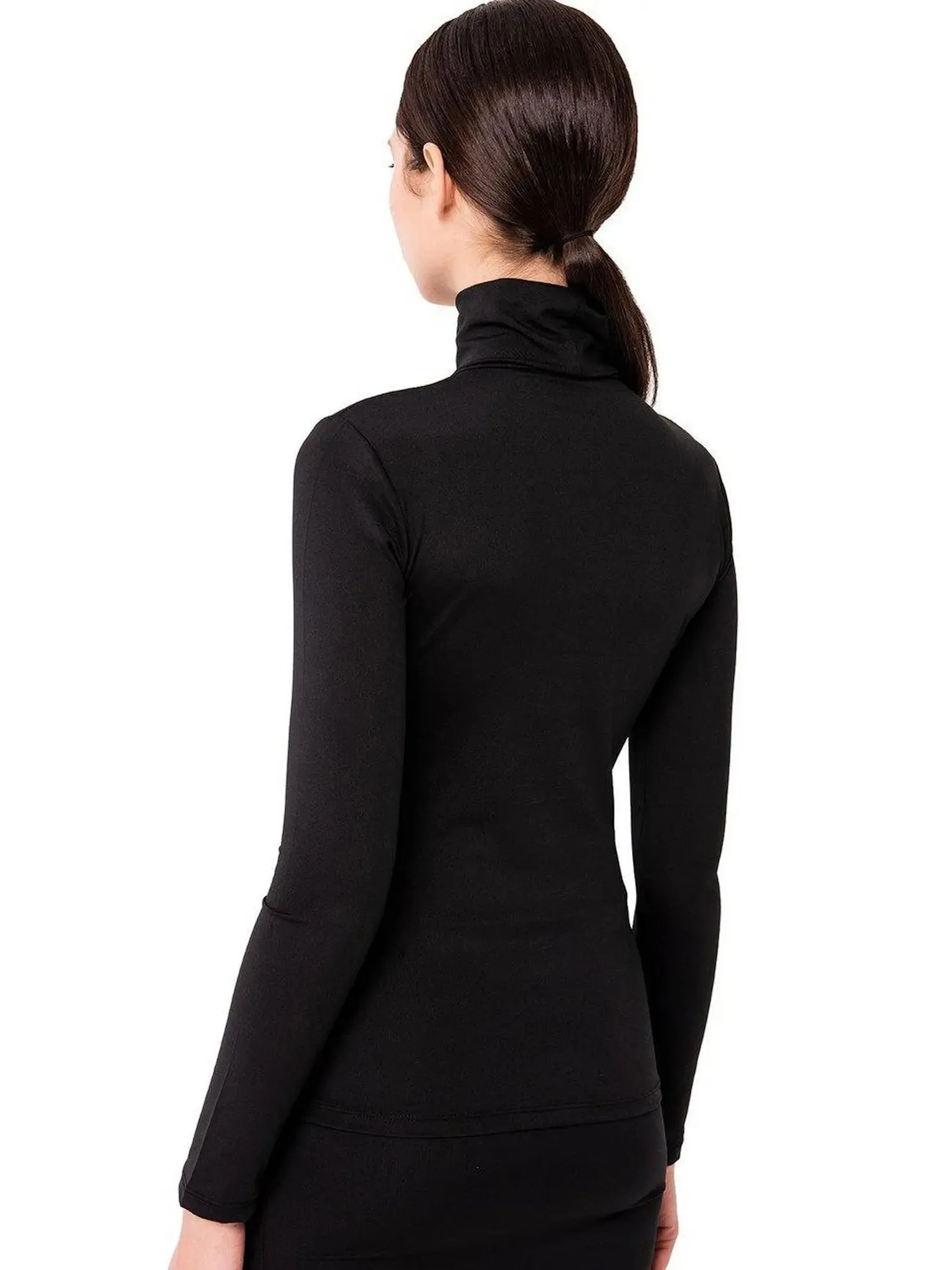 Kikiriki Fitted Nylon Turtleneck 18168