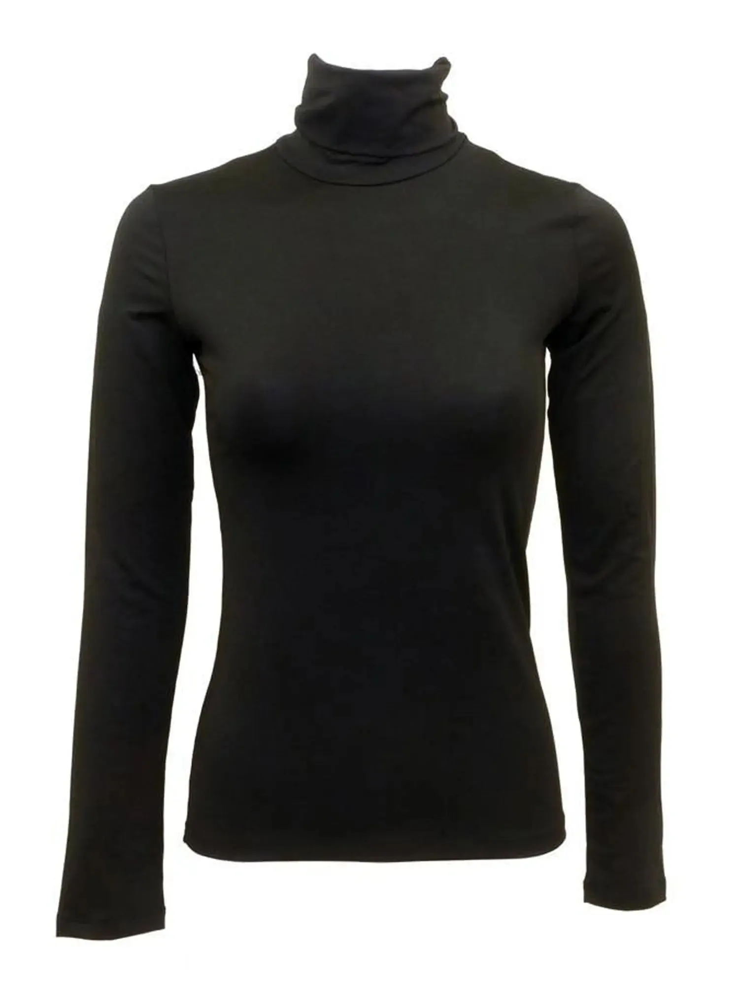 Kikiriki Fitted Nylon Turtleneck 18168