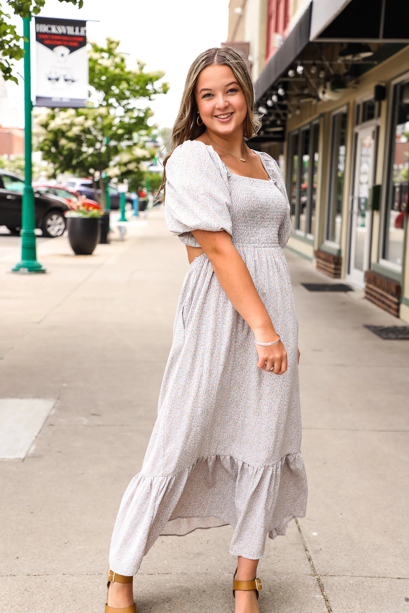 Late July Floral Maxi Dress