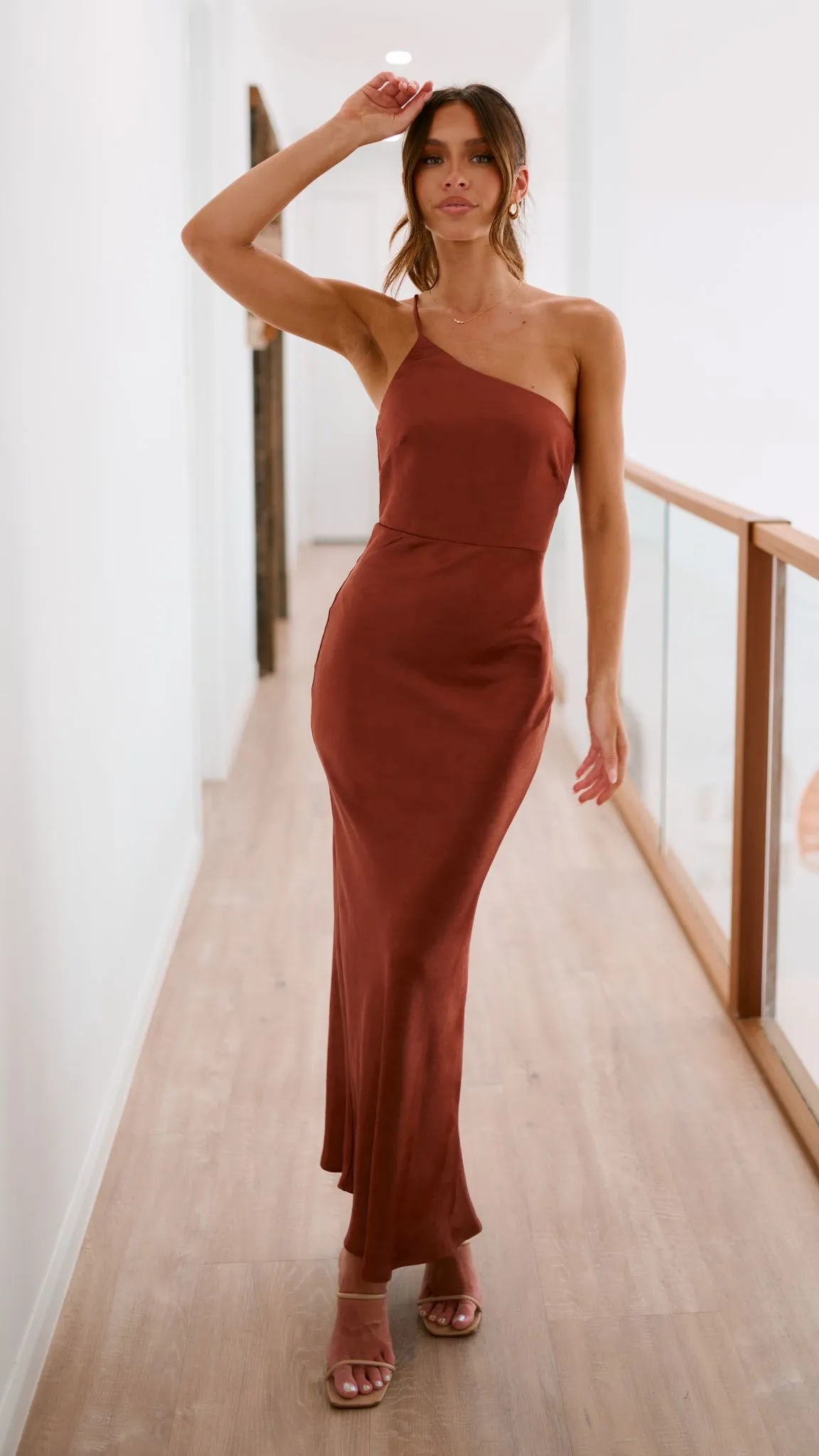 Margot Maxi Dress - Rust