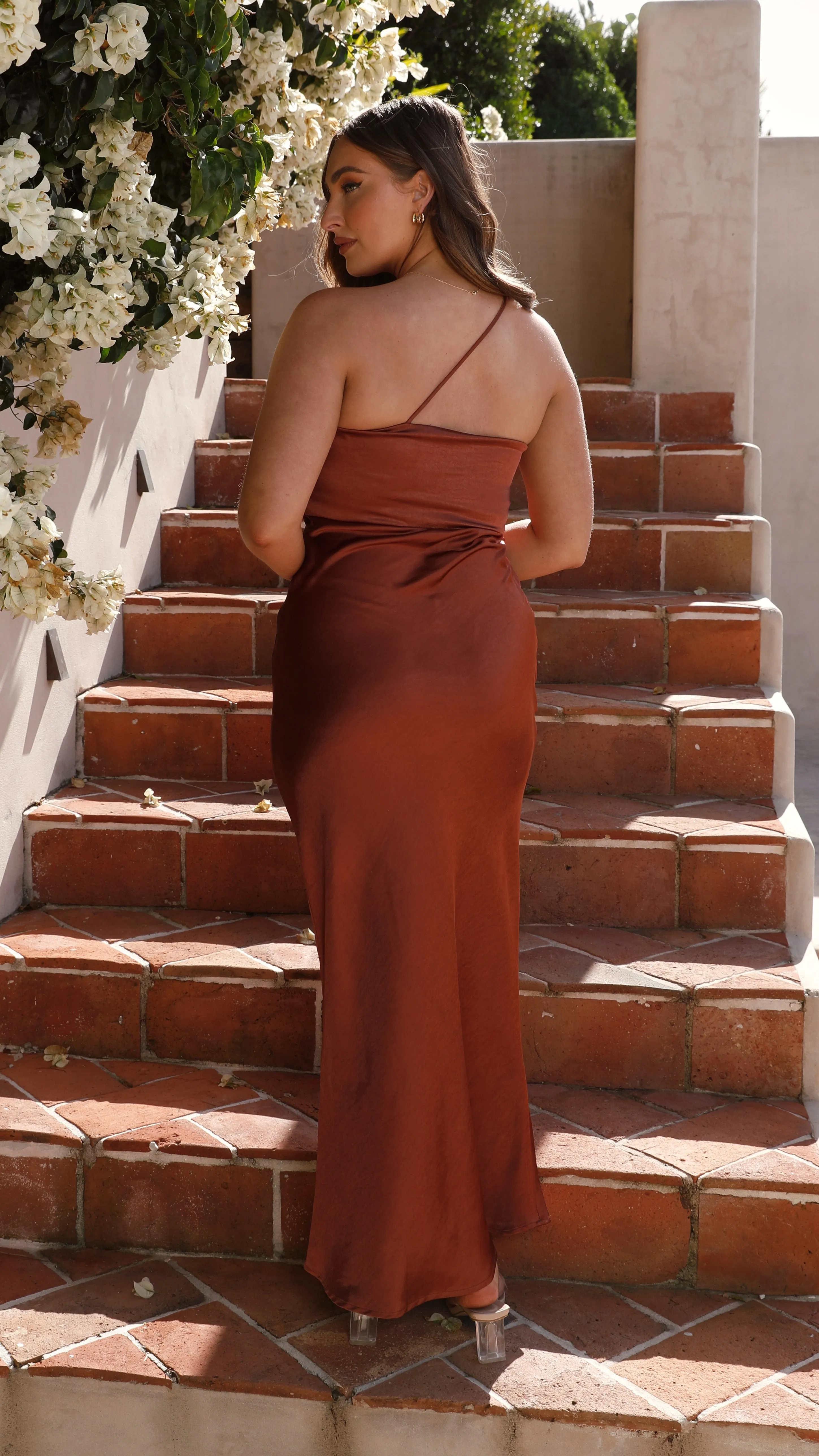 Margot Maxi Dress - Rust