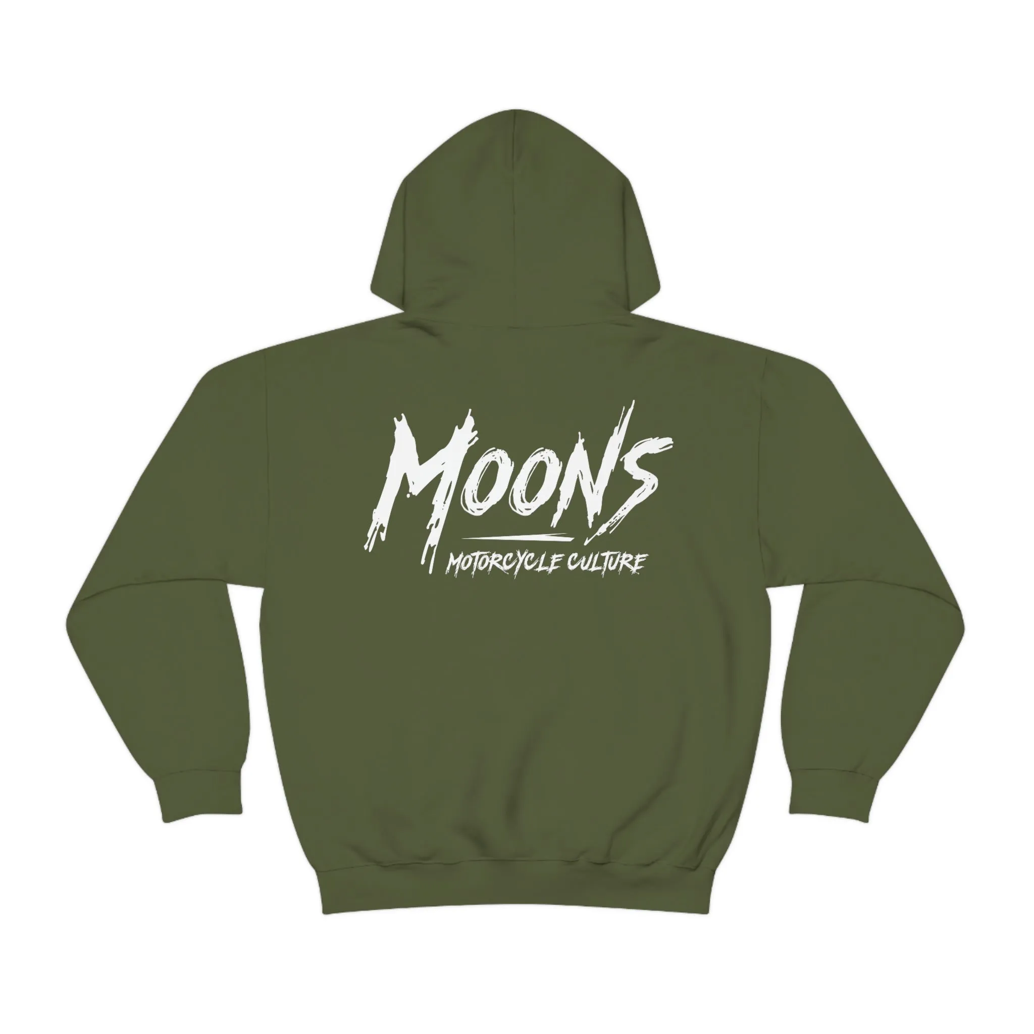 MOONSMC® Graffiti Type Logo Hooded Sweatshirt