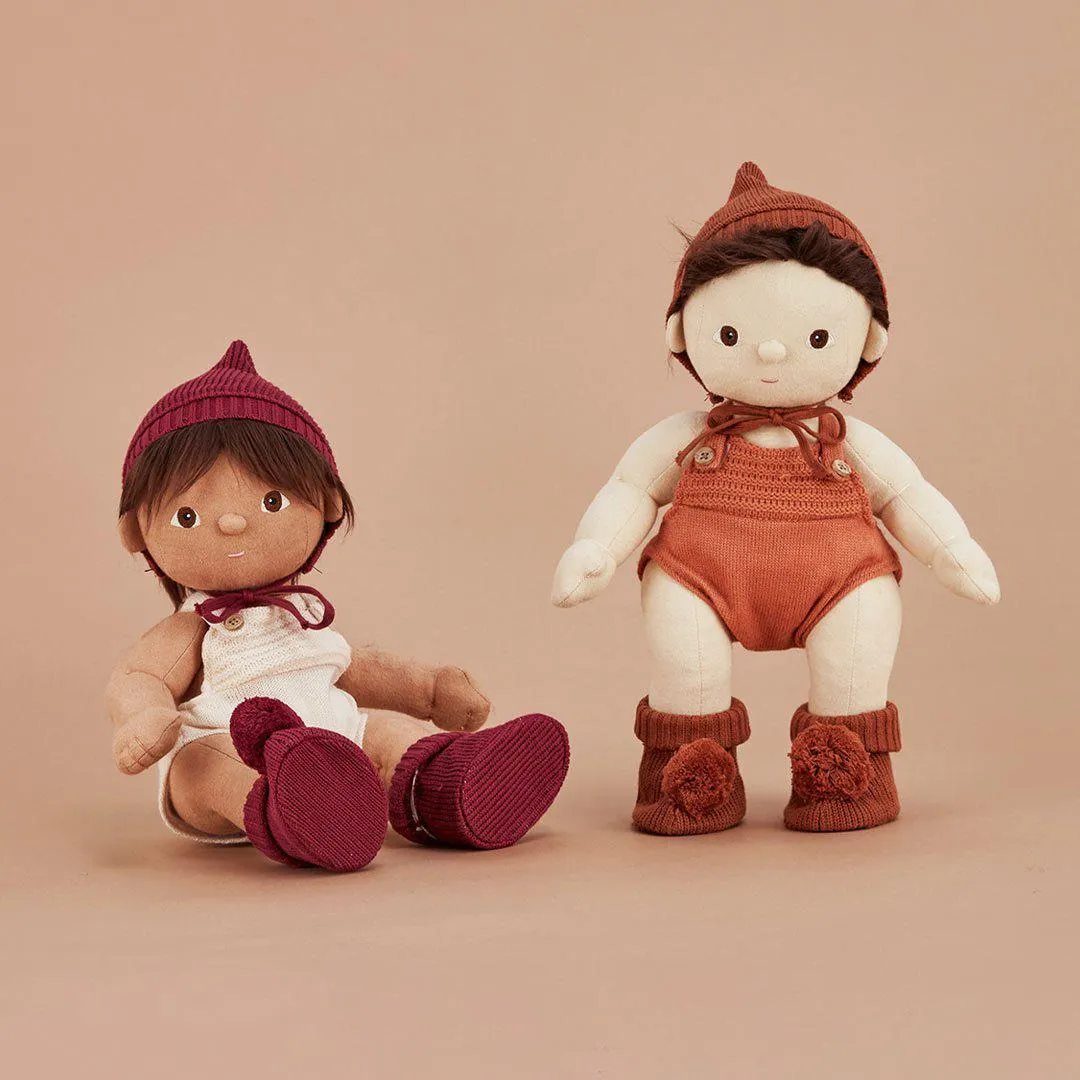 Olli Ella Dinkum Doll Knit Set - Umber