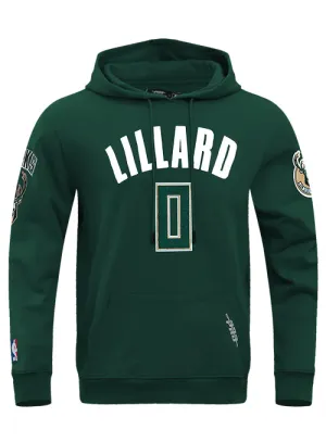 Pro Standard Damian Lillard Milwaukee Bucks Hooded Sweatshirt