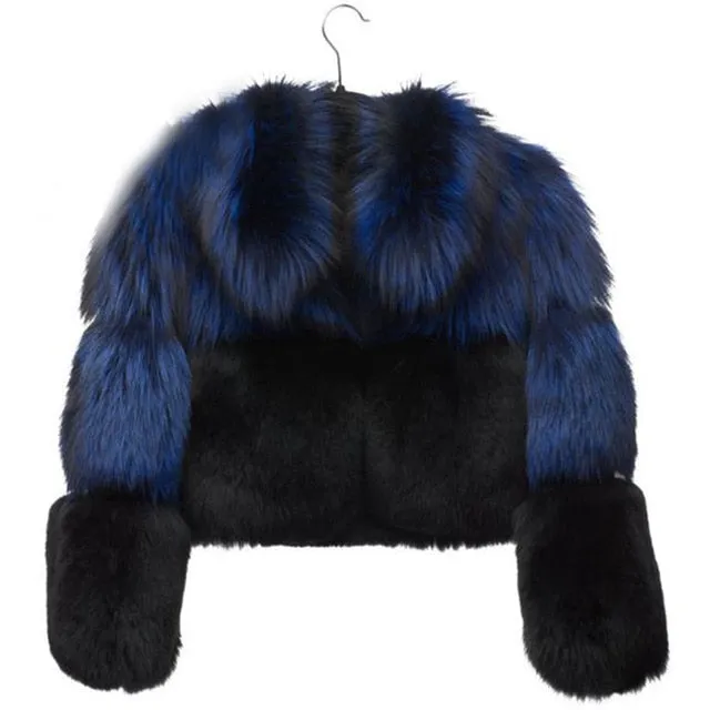 Puffy Real Fox fur Coat