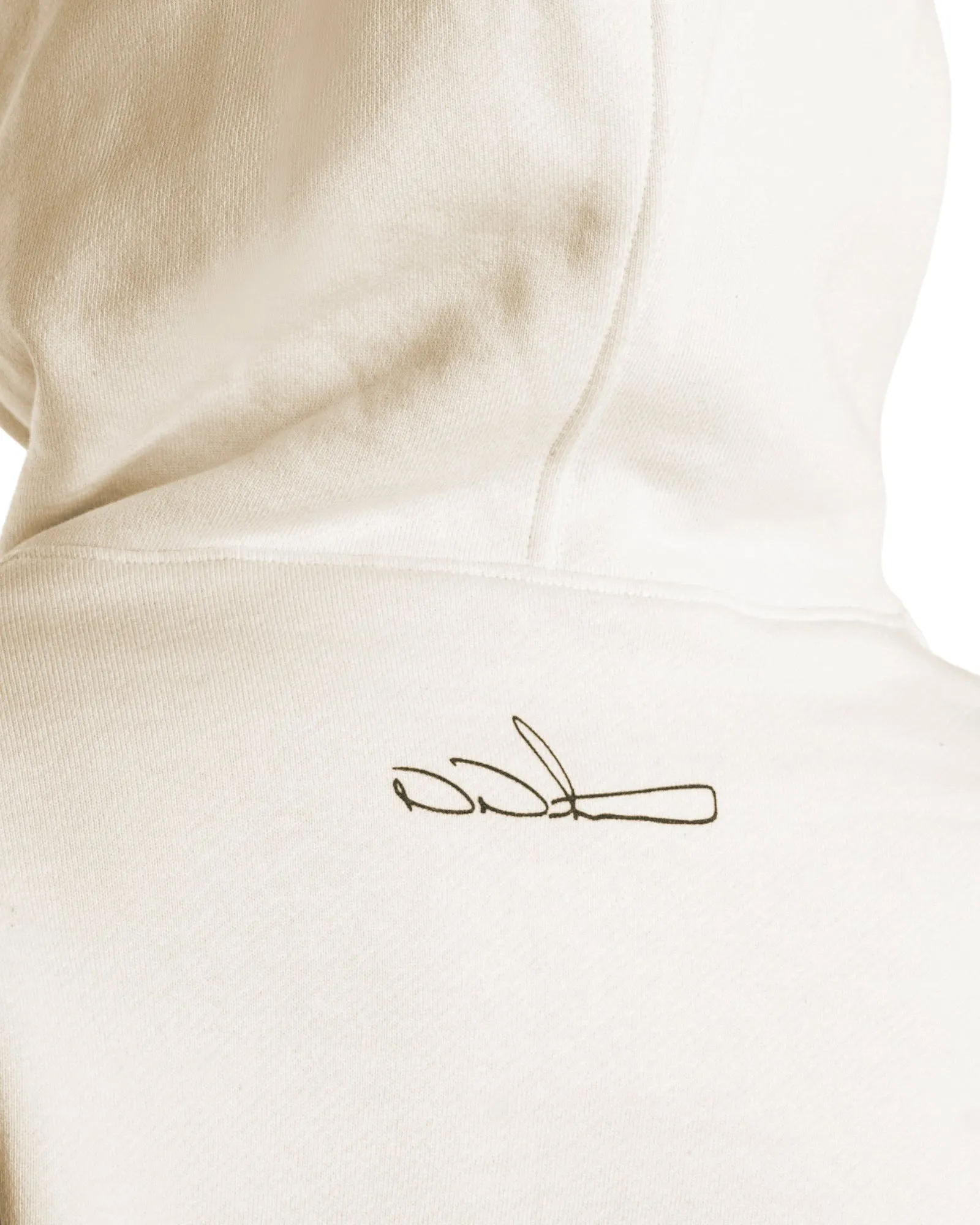 Pullover Hoodie - Dew Drop - Undyed Natural