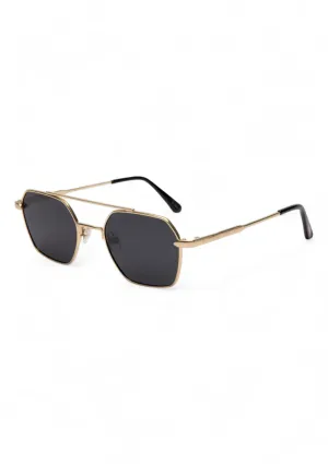 Sara Polarized Sunglasses - Gold Onyx