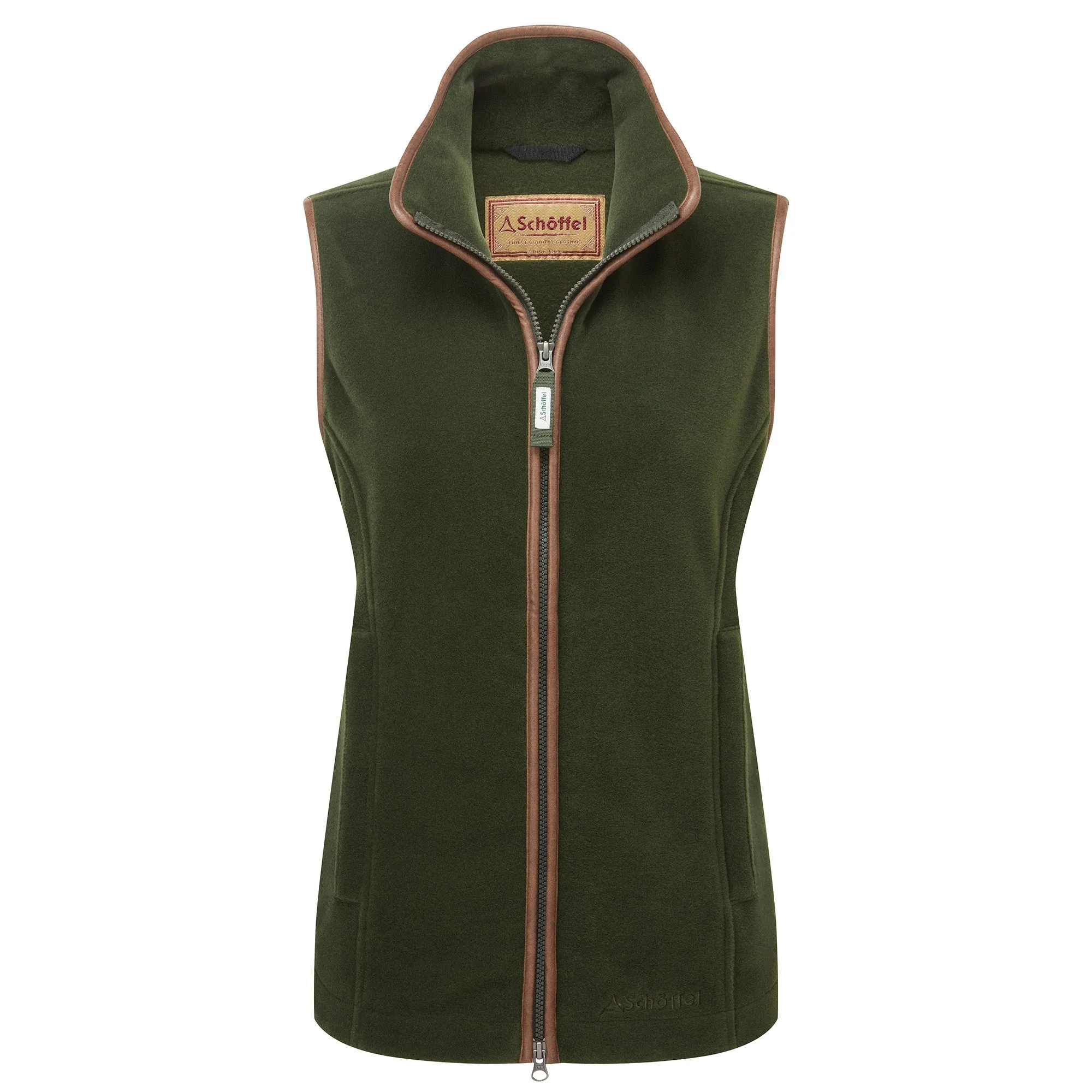 Schoffel Ladies Lyndon Fleece Gilet - Forest