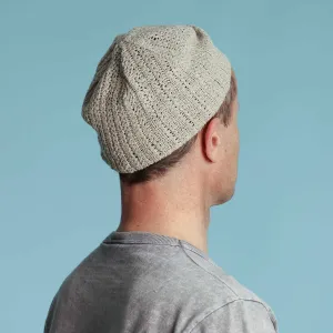 SEATTLE 100% Organic Linen Knit Hat - Skull Cap (Unisex)