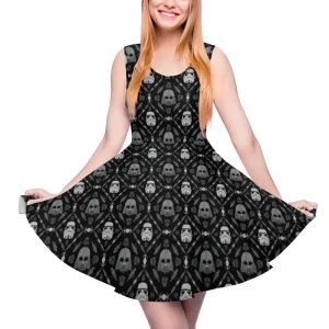 Star Wars Dark Side Women's Sleeveless Round Neck Skater Dress