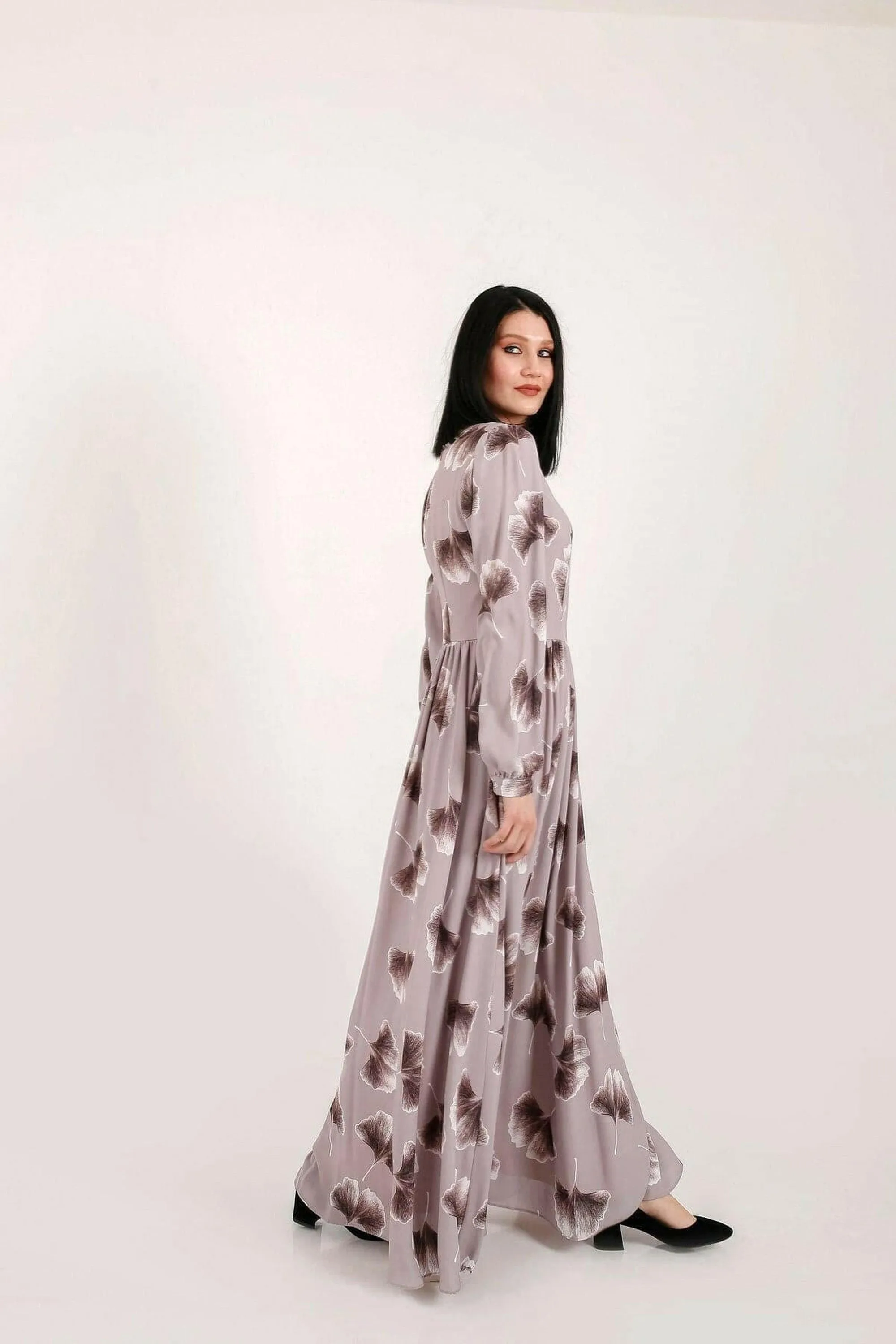 Tammy Long Maxi Dress with Long Sleeves