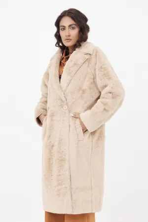 TEDDY COAT-BEIGE