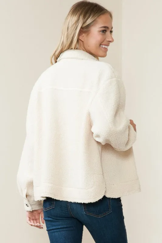 Teddy Faux Sherpa Jacket