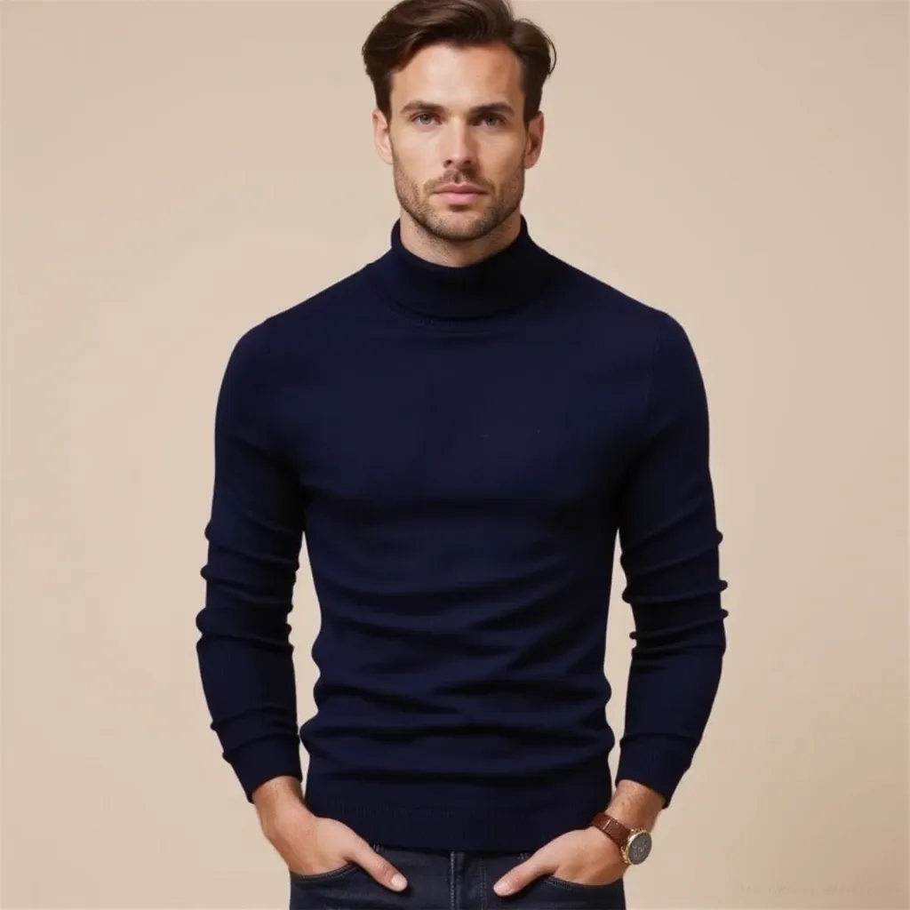 The Monte Carlo Cashmere Blend Turtleneck