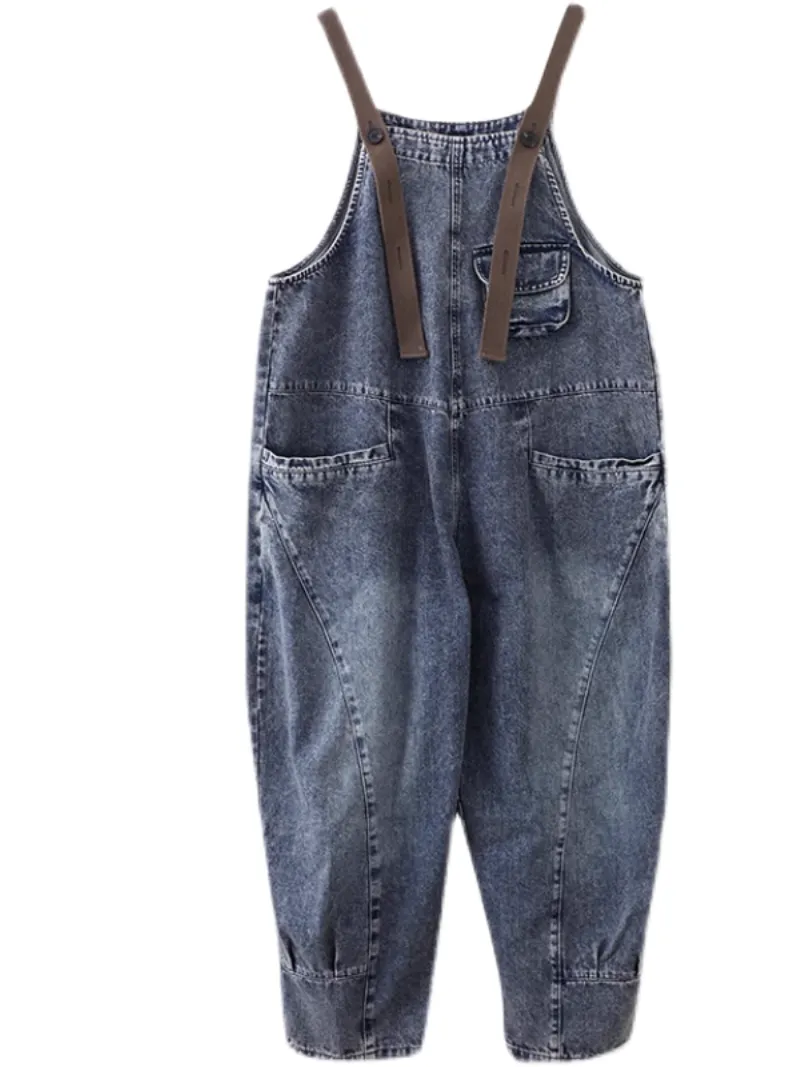 Timeless Denim Overalls Classic Blue Women's Dungarees