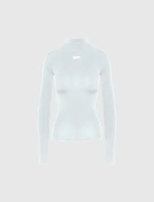 WOMEN'S OFF STAMP LONG SLEEVE TURTLENECK